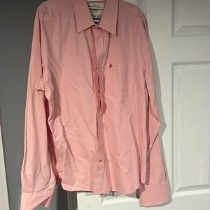 Abercrombie and Fitch XXL dress shirt pink color with 37 size sleeve.